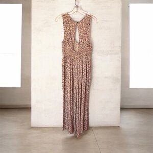 American Eagle Outfitters Floral Jumpsuit Cottagecore Pockets Size Small